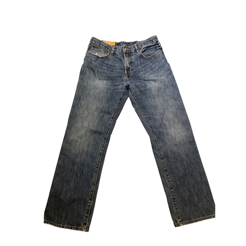 Vintage GAP Jeans‎ 1969 Easy Fit Mens 34x30 Light Washed Denim Y2K Straight Leg